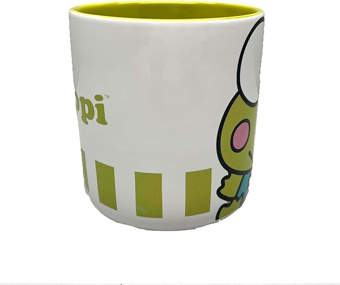 Bioworld Hello Kitty Keroppi 16 Oz White Ceramic Mug