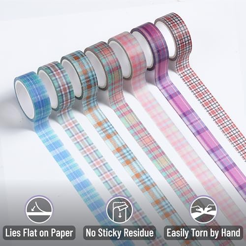 Mr. Pen- Washi Tape Set, 21 Rolls, Assorted Sizes, 5 Yards/Roll - Image 4