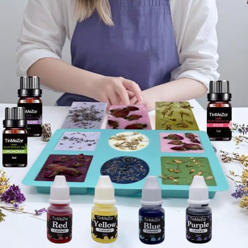 TinMeZor Soap Making Kit for Adults - DIY Kit for Beginner - Image 3
