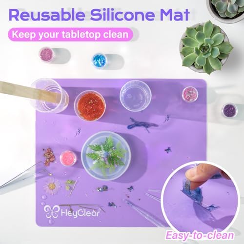 HeyClear 18oz Epoxy Resin Kit Molds Complete Set for Beginners DIY Crafts - Image 3