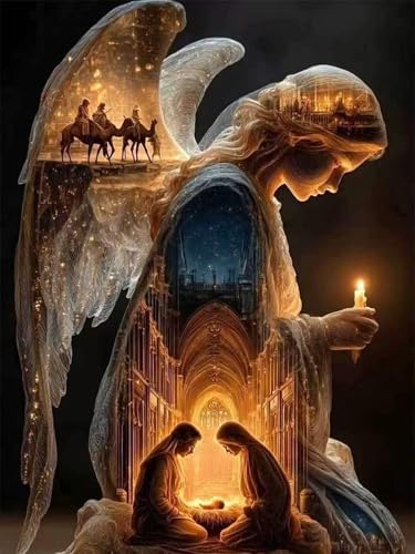 Diamond Art Kits for Adults, Christian Diamond Art Painting Kits for Adults by croshom