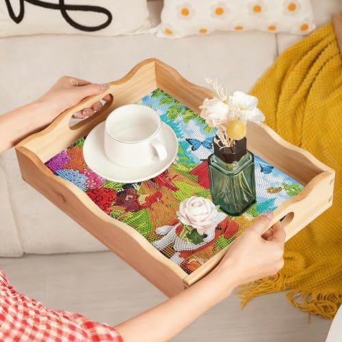 EWJRNSF Farm Diamond Art Tray Gift for Adults Craft Gift Decor 12.2×16.1 in - Image 7