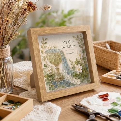 FRANDEK Acrylic Gem Mosaic Art Craft Kit DIY Nature Theme Decoration - Image 5
