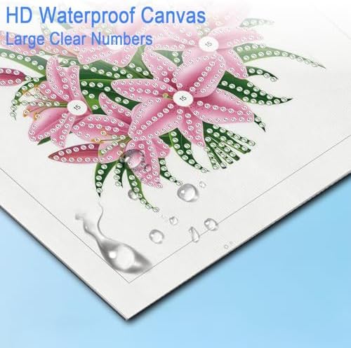 DOZEEZOP 12-Pack Small Diamond Art Kit for Adults Teens 7"x7" - Image 4