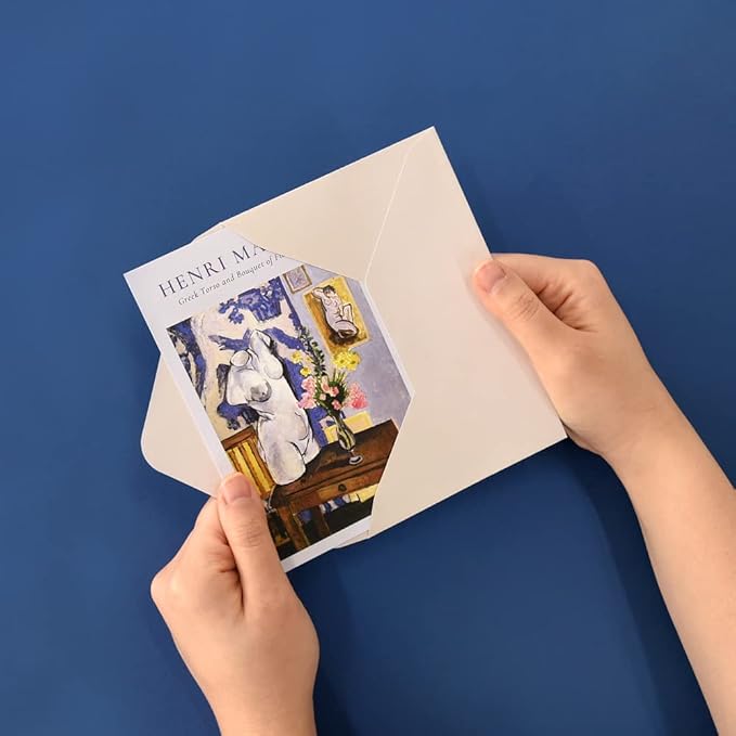 Monolike Henri Matisse Painting Single card - mix 12 pack, It consists of 12 famous paintings by Henri Matisse.
