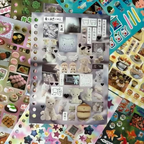 Japanese Stickers for Journaling Supplies,Kawaii Japanese Sticker Book - Image 6