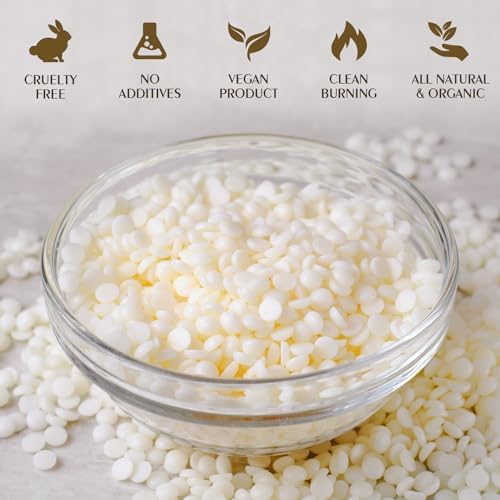 Soy Wax, Waxcanpy Natural Soy Wax for Candle Making, Organic Candle Wax from Farm, No Additives, Harmless and Pure (20lb) - Image 3