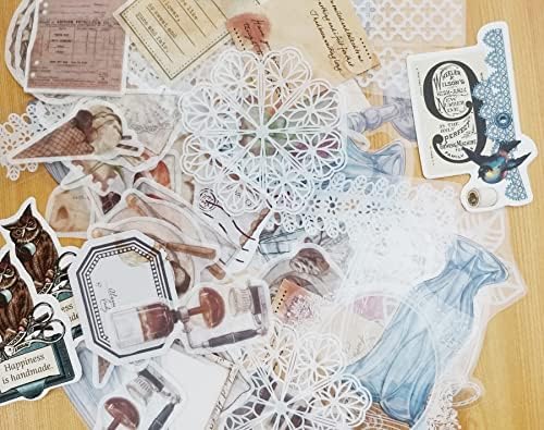 Vintage Scrapbook Supplies Pack for Adults, Decorative Nature Retro Paper Stickers Collection for Journal DIY Arts Crafts Album Bullet Journals Planners (Home) - Image 5