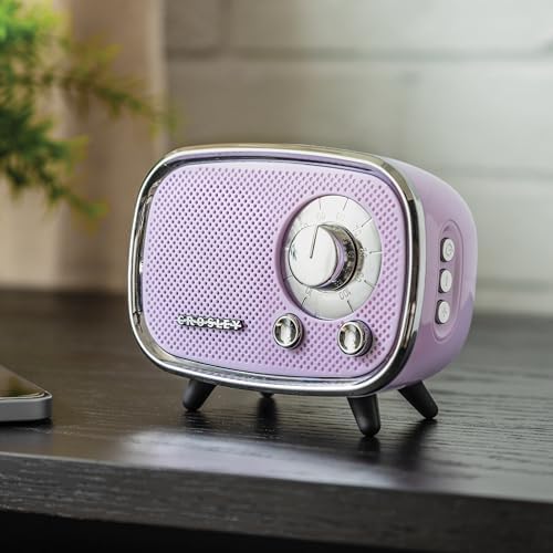 Crosley CR3039A-LN Rondo Portable Bluetooth Speaker, Lavender - Image 5