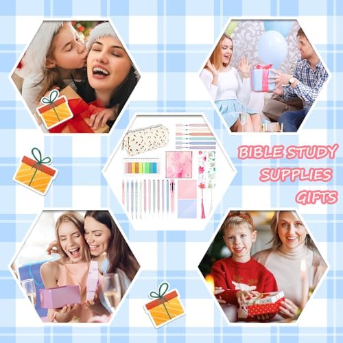24Pcs Bible Study Supplies, Journal Kit Book Annotation Kit - Image 7