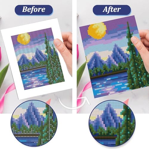 12 Pcs Small Diamond Art Kits Landscape Diamond Art Kits for Adults - Image 6