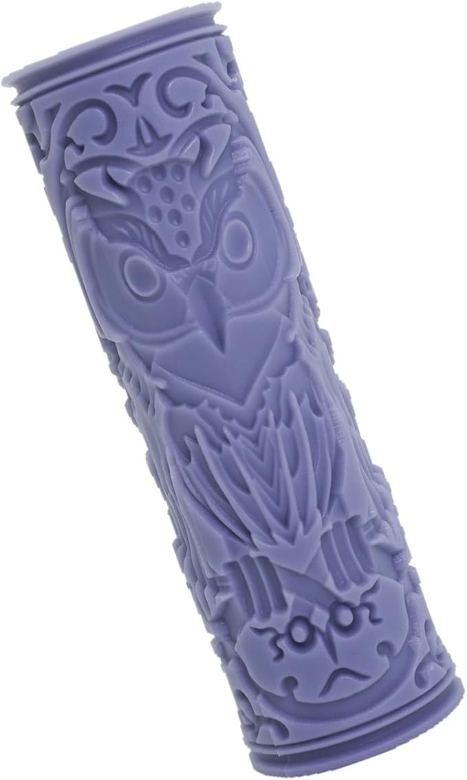 Clay Roller Bird Pattern Texture Pottery Tool Embossing Tool for and Texture Ceramic Printing