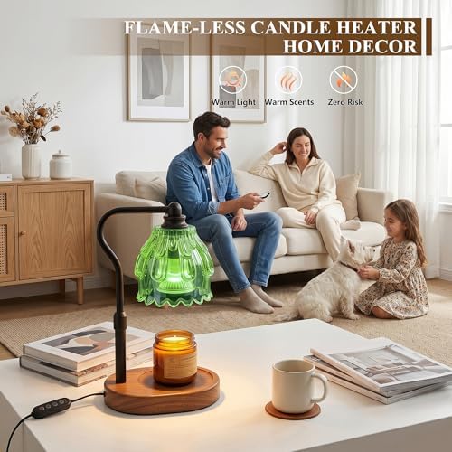 Candle Warmer Lamp with Timer and Wireless Remote Control - Image 2