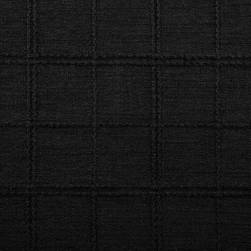 ZeeMart Linen Checked Farmhouse Table Runner, 13x72 Inches Black - Image 6