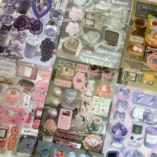 Japanese Sticker Books for Scrapbook Supplies, Cute Stickers for Journaling - Image 5