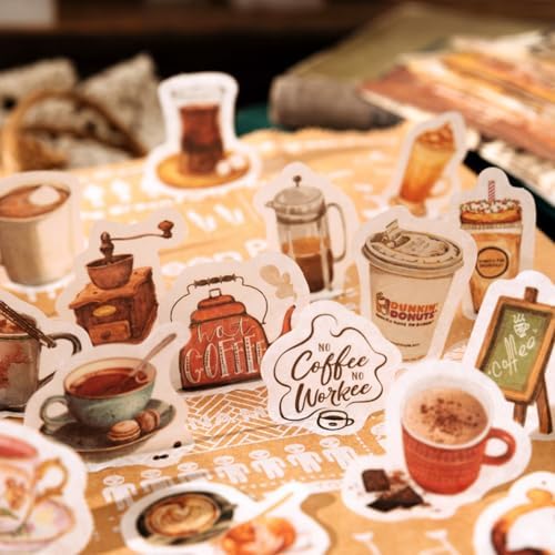 200PCS Vintage Scrapbook Paper Journaling Scrapbooking Supplies Kit Retro Decorative Craft Paper Assorted for Bullet Junk Journals Card Making Craft DIY, Written Letters - Image 5