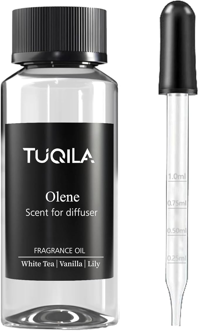 Waterless Diffuser Oil Olene, Essential Scent Oil Usage Cold Air Waterless Diffuser, Luxury Scents Oils Fragrance Bottle120 ML Home Natural Flavour