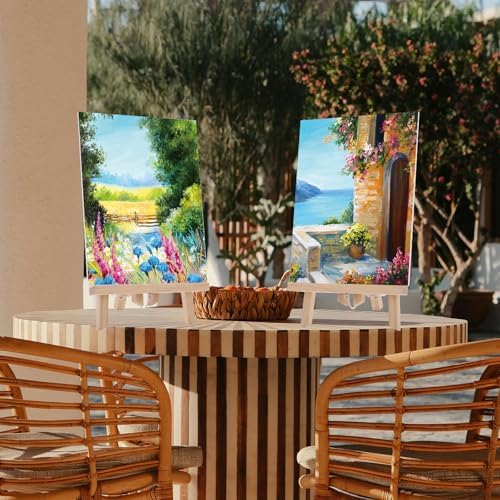 Sherr 24 Pcs Pre Drawn Canvas for Adult, Mixture, 8 x 10 Inch - Image 4