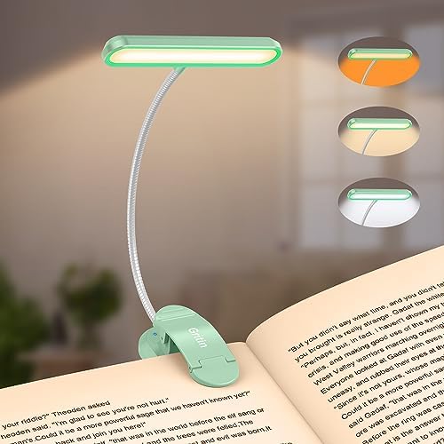 Gritin Rechargeable Book Light for Reading in Bed with 19 LED by Gritin