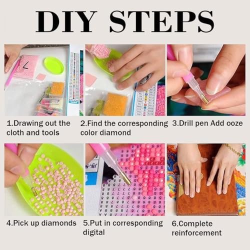 DIY Highland Cow Diamond Painting Kits for Adults,Farmhouse Wall Art Decor - Image 7