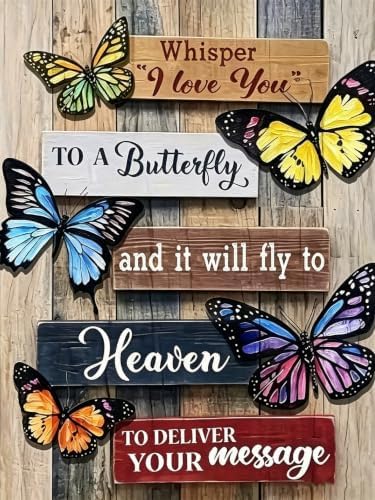 Diamond Art Kits for Adults, Butterfly Diamond Art Painting Kits for Adults by croshom