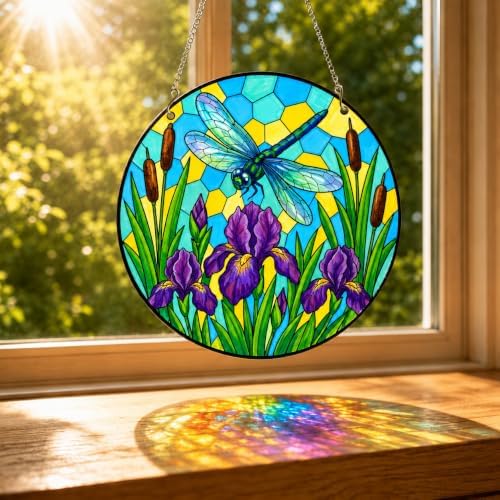 Jiamiyou 51pcs Animal Suncatcher Craft Kit DIY Stained Glass Art for Adults - Image 5