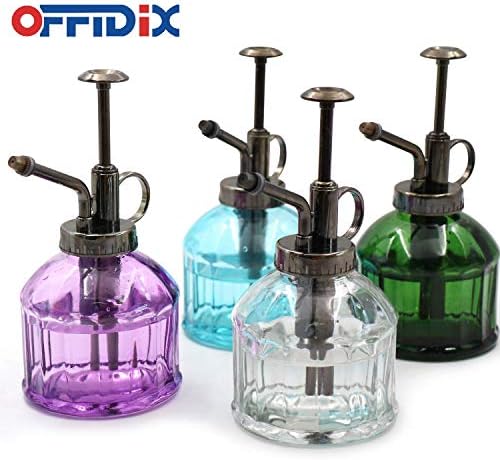 OFFIDIX Glass Spray Bottle，Pressure Plant Mister Handheld Spray Bottle for Outdoor Indoor Plants and Cleaning Work - Image 4