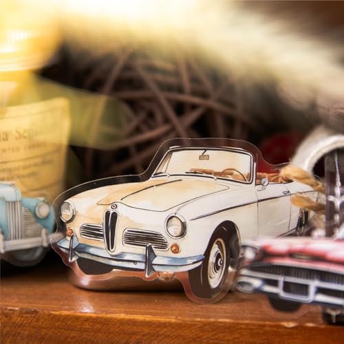 Alideco 120pcs Scrapbook Stickers Vintage Items Cars Musical Instruments Scrapbooking Junk Journal Crafts Embelishment Decoration Stickers (shijiliusheng) - Image 7