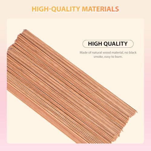 Cherry Wood Wicks – Long-Lasting Flame, 60 Candles per Pack (1.2 mm Thick) - Image 4