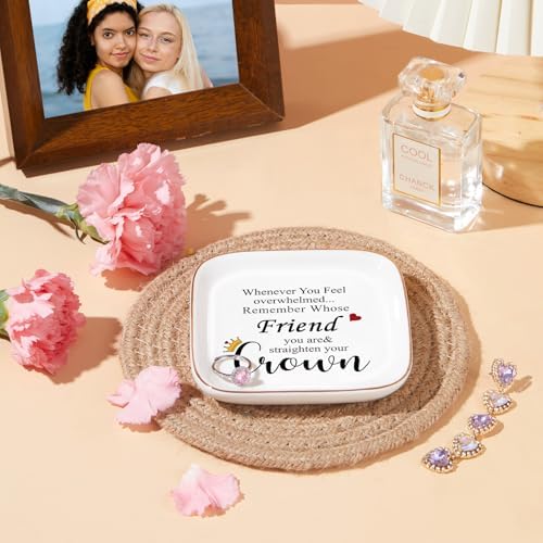 Friend Gifts for Women Best Friend - Ring Dish Christmas Bff Birthday Gifts - Image 4
