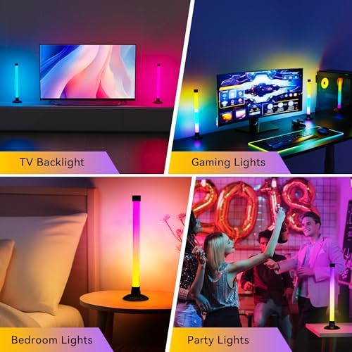 Ledagic IC+RGBW USB Powered Led Light Bar with App & Remote Control, 2 Pack - Image 5