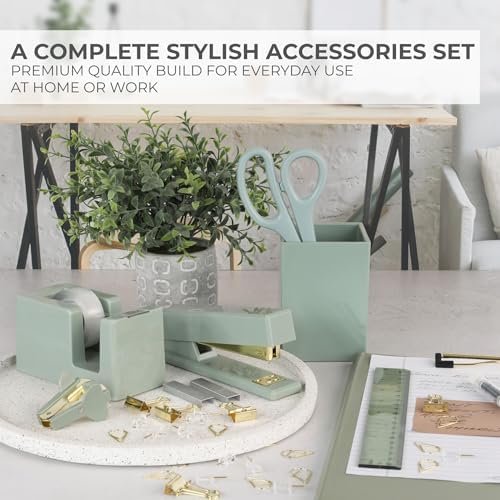 Aesthetic Desk Accessories Set for Women - A Complete Office Organizer Set - Image 3