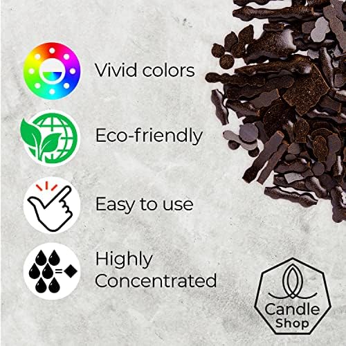 Brown Candle Dye 2 oz for Soy Candle Making – Wax Color Chips - Image 2