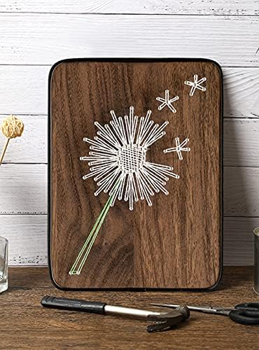 BAZIMA ALICE DIY String Art Kit for Beginner, Dandelion String Art,Unique Gift,Craft Kit for Holidays - Image 7