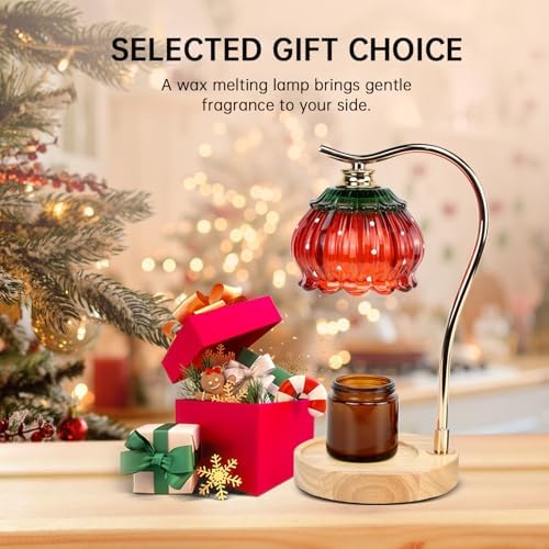 GEEZO Fragrance Candle Warmer Lamp，Electric Candle Warmer with Timer & Dimmer，Mom Christmas Birthday Gifts for Women, House Warming Gifts New Home Bedroom Decor - Image 2