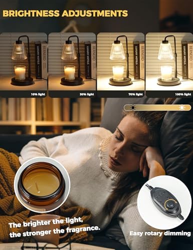 GODONLIF Candle Warmer Lamp with Timer, Birthday Gifts for Women Home Decor - Image 4