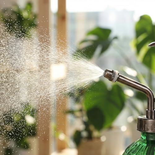 TOYANDONA Plant Mister Spray Bottle Glass Mister for Indoor Plants One-Hand Watering 6.29 X 3.07 X 3.07 in Home Gardening Spray Bottle - Image 5