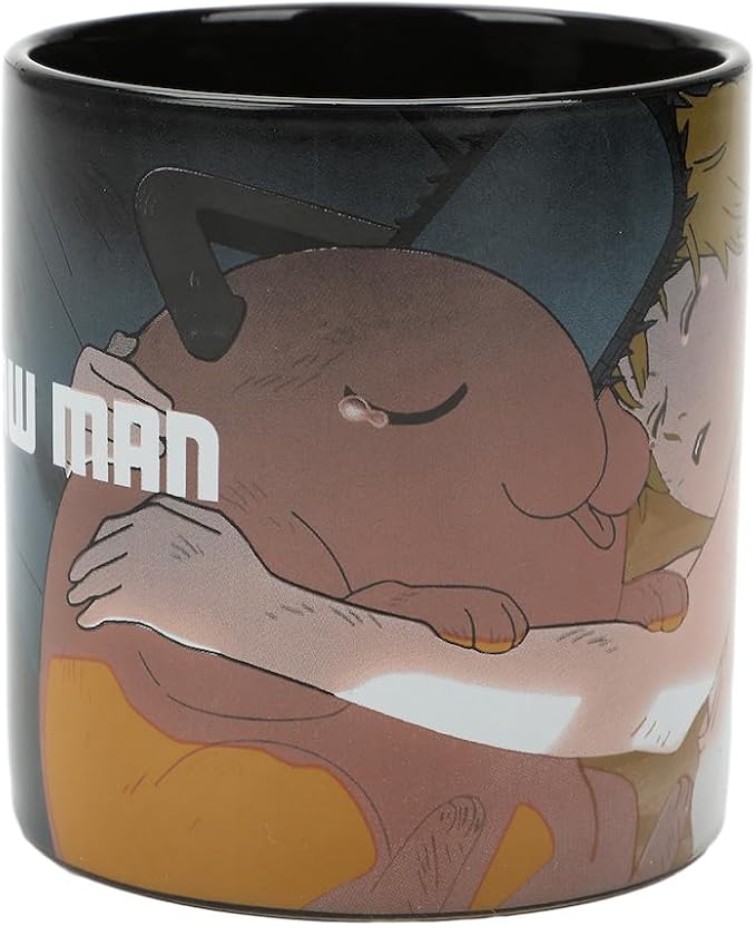 Bioworld Chainsaw Man Denji Full-Wrap Decal 16 Oz Ceramic Mug