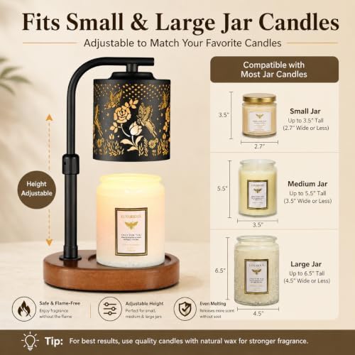 kobodon Butterfly Candle Warmer Lamp Birthday Gifts for Women Mom - Image 2