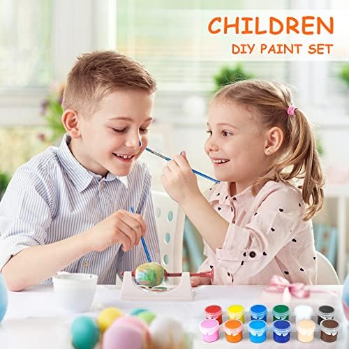 20 Pack Mini Acrylic Paint Set,12 Colors Acrylic Paints Strips for Adults Craft Paint,280 PCS Painting Kit Container Strips Storage, Perfect for Home Birthday Party Favors…… - Image 4