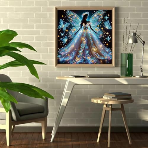 Angel Wings Fairy 5D Diamond Art Painting Kits for Adults 12 x 12 inch - Image 4