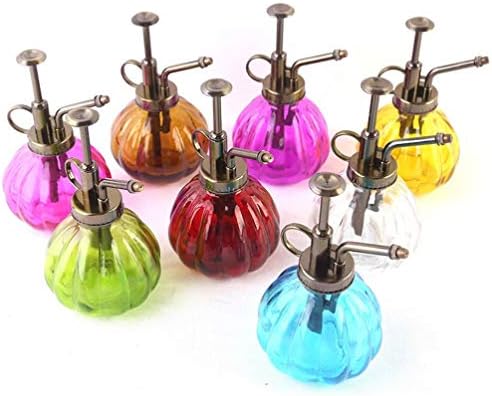 Halloween Pumpkin Design Glass Watering Can Vintage Gardening Sprayer - Image 6
