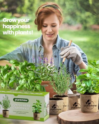 Gift for Women, Mom, Her – 9 Herb Indoor Window Garden Kit | Complete Herb Seeds Starter Set with Pots, Soil, Tools & Markers | Heirloom Herbs | Birthday, Housewarming, New Home, Mother's Day - Image 4