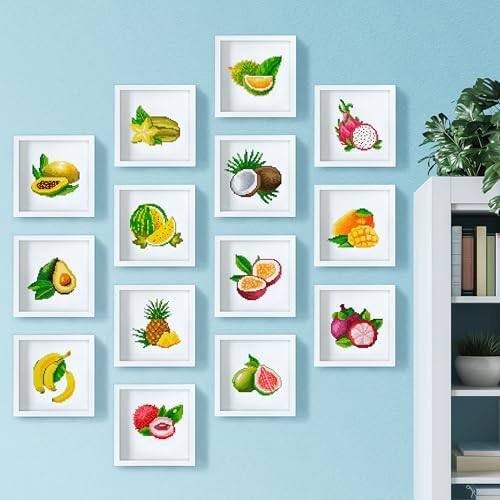 LuwoArte Painting Kit – Japanese Theme (Exotic Fruits) - Image 4