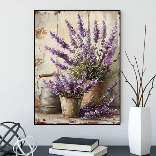 Diamond Art Kits for Adults, Flowers Diamond Art Painting Kits for Adults - Image 2