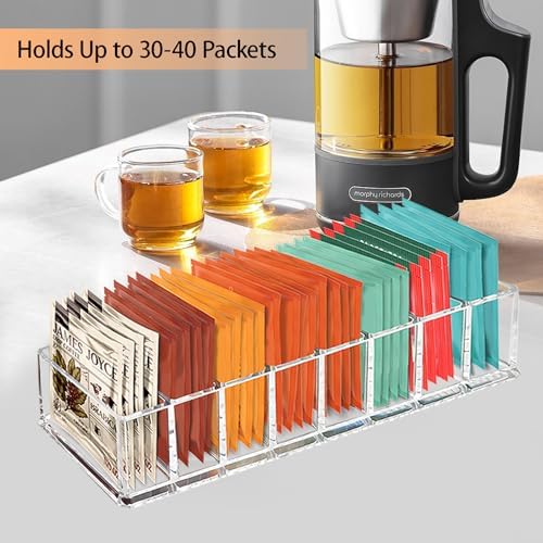Tasybox Tea Bag Organizer, Tea Holder, Tea Organizers and Storage, 2 Pack - Image 4