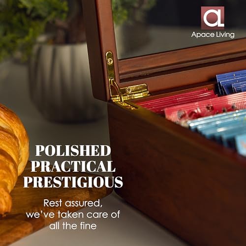 Tea Box - Luxury Wooden Tea Bag Organizer from The Apace Premier Collection - Image 2