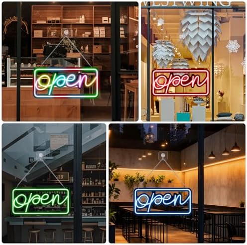 Led Open Signs for Business,Colorful and High Brightness LED - Image 2