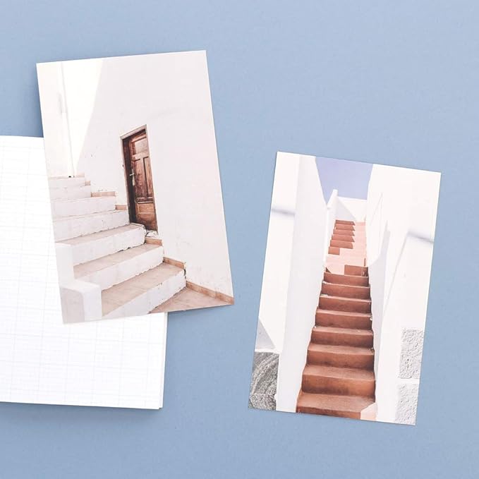Monolike Last summer Single cards - mix 36 pack, a Single card with a picture of a past summer day