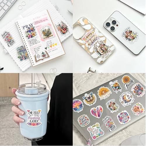 100 Pcs Christian Faith Stickers - Image 4